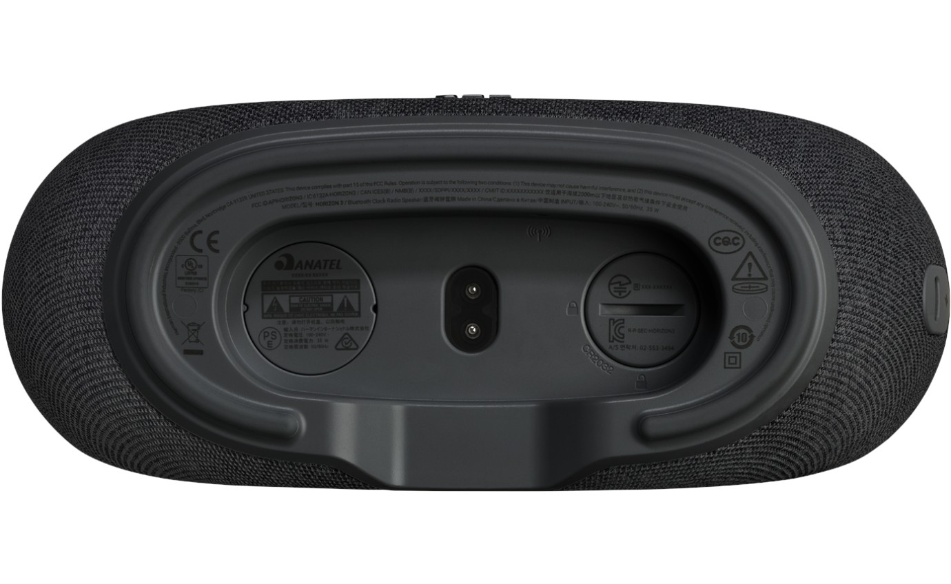 JBL Horizon 3 Bluetooth® Clock Radio Speaker (Black) JBLHORIZON3BLKAS
