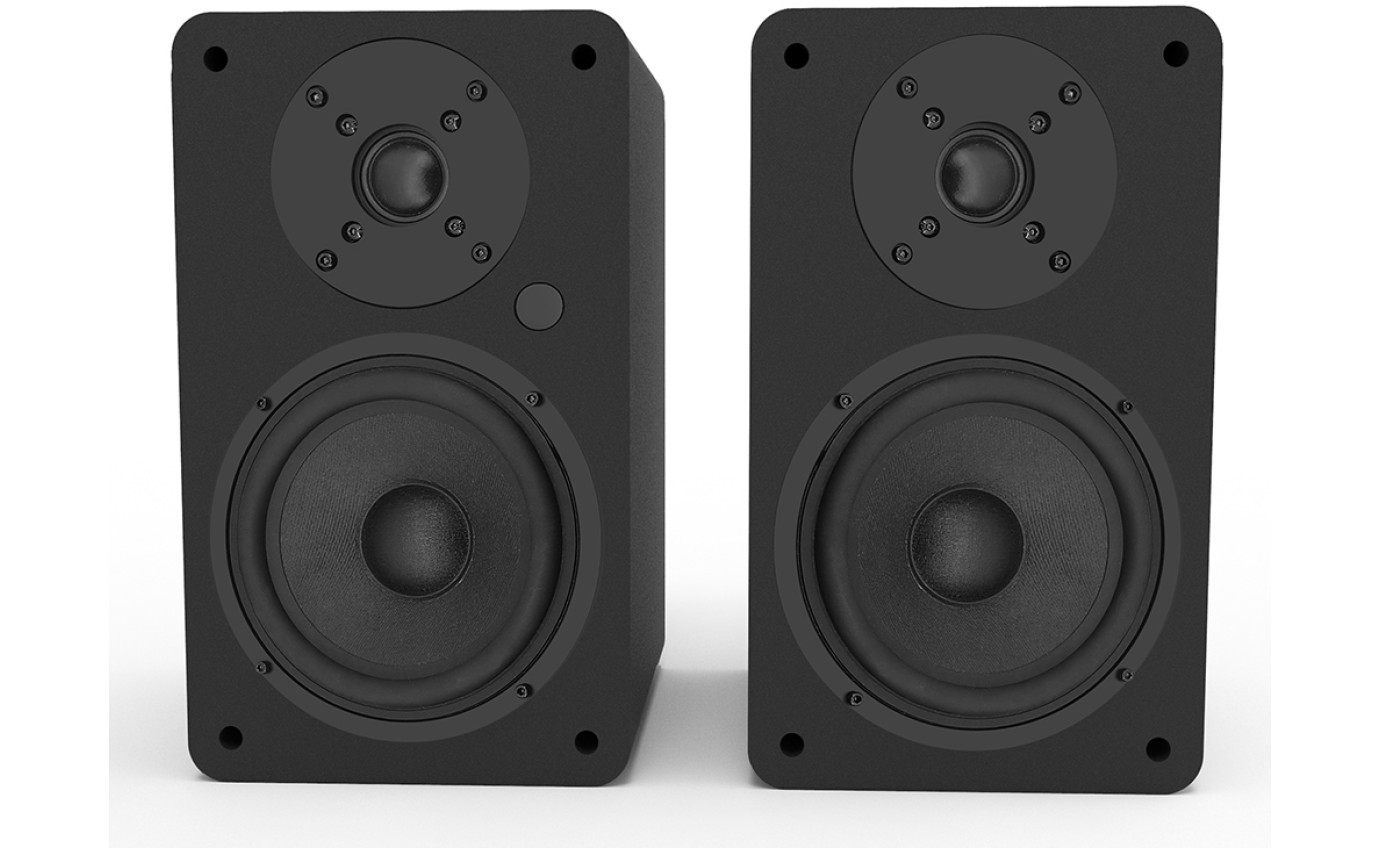 Silcron SLR07 120W Wireless Active Bookshelf Speakers (Black) SLR07BK