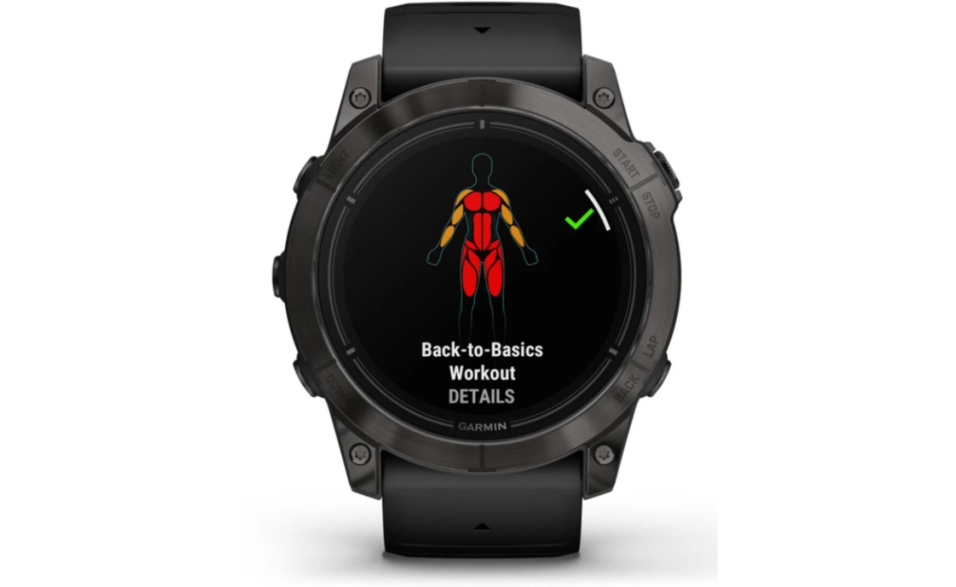 Garmin Garmin epix &trade; Pro (Gen 2) Sapphire Edition 51mm Carbon Grey DLC Titanium with Black Band 0100280402