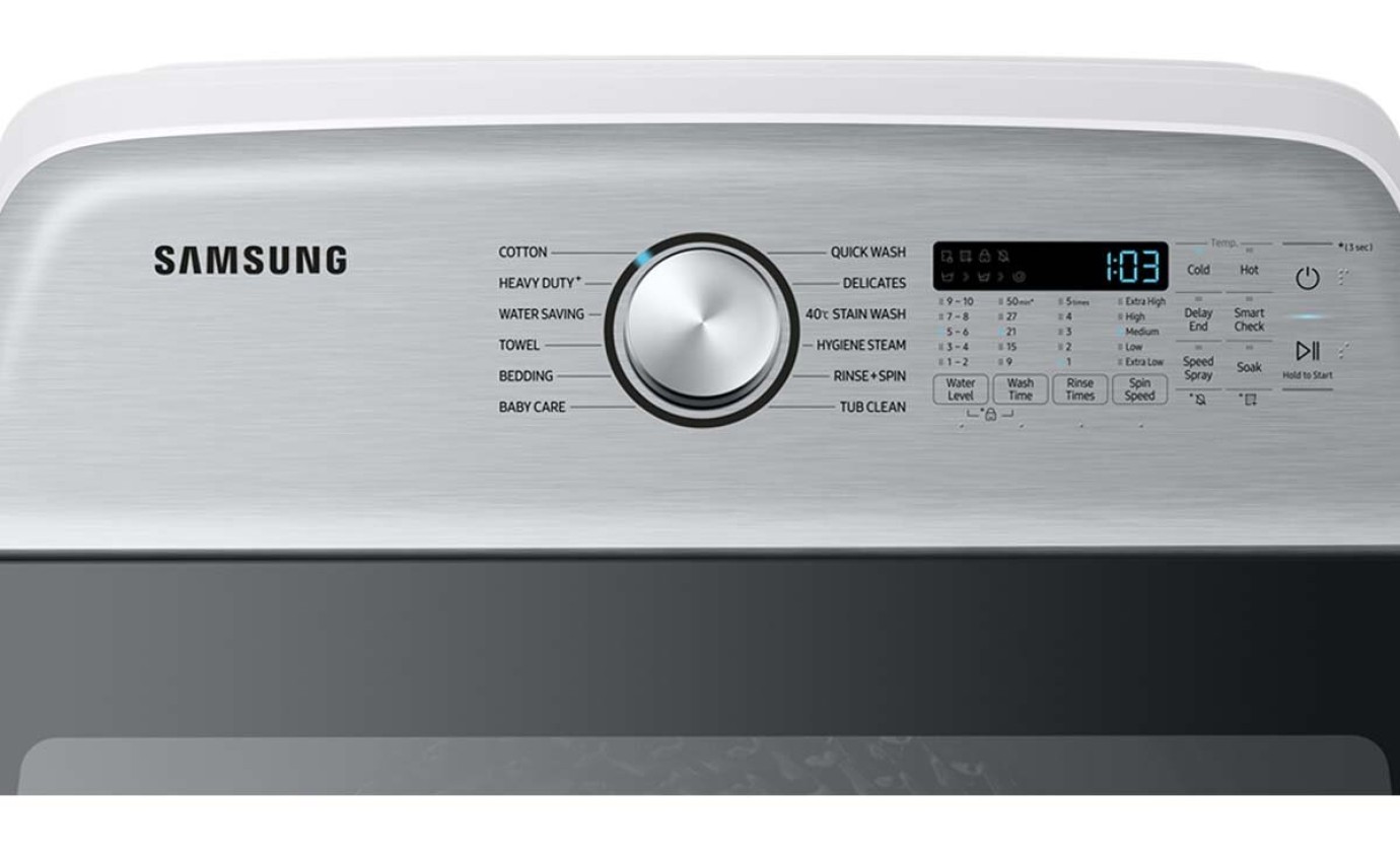 Samsung 12kg Top Load Washer WA12A8376GW