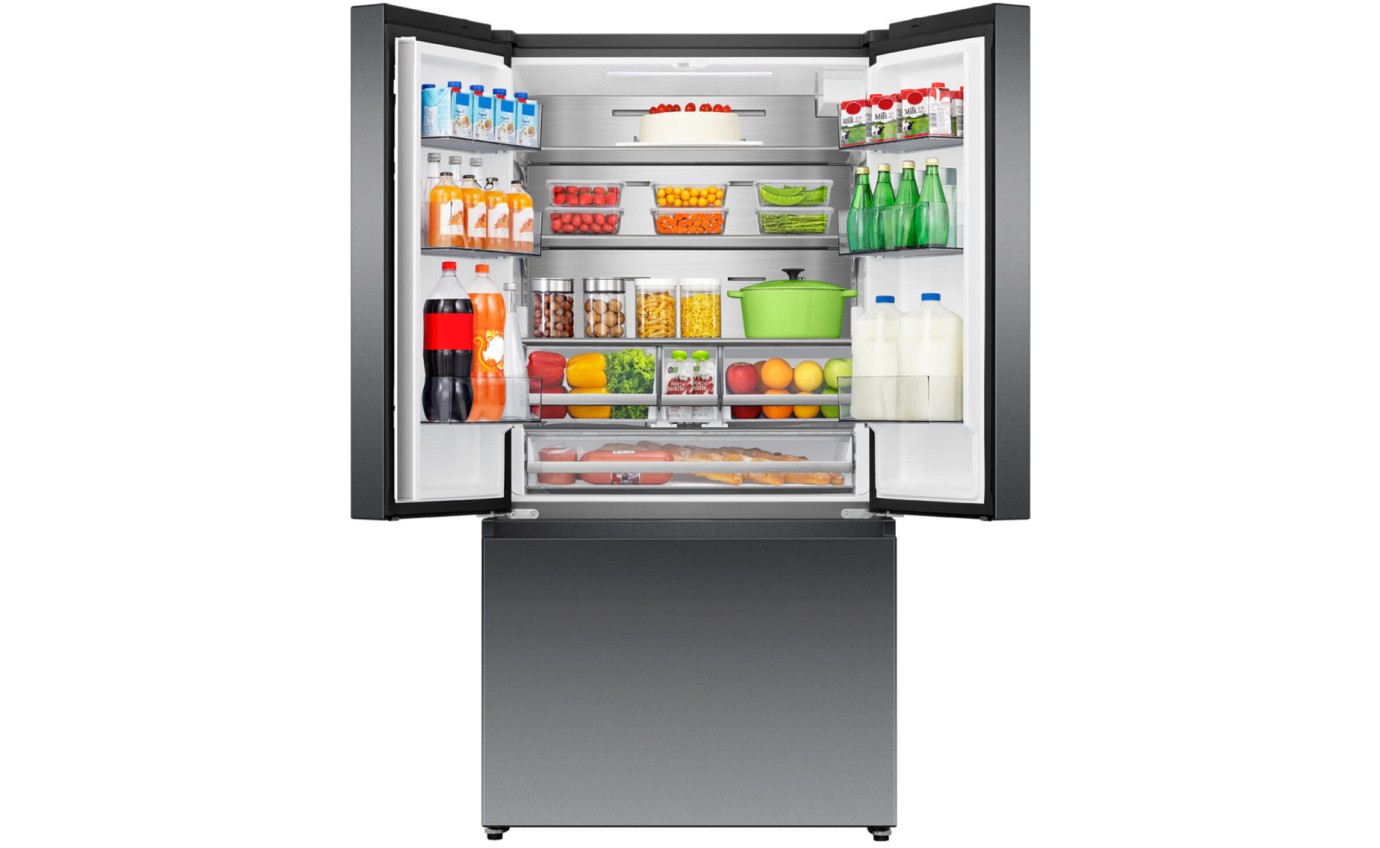 Hisense 634L French Door Fridge (Dark Steel) HRFD634BW