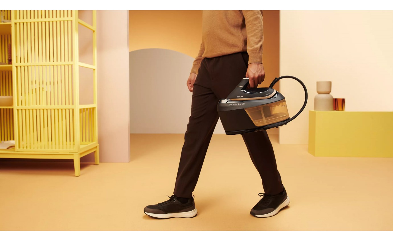 Philips PerfectCare 6000 Series Steam Generator Iron (Black/Gold) PSG606480