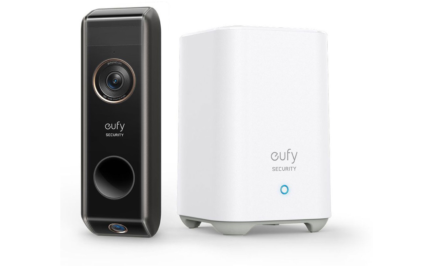 eufy Security Dual Camera Wireless 2K Video Doorbell E8213C12