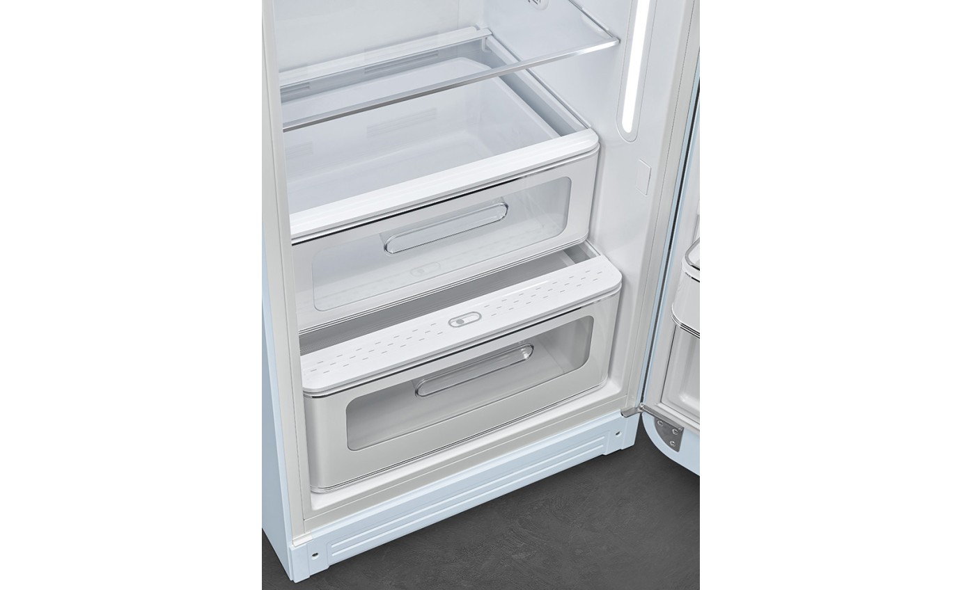 Smeg 270L 50s Style Retro Single Door Fridge (Pastel Blue) FAB28RPB5AU