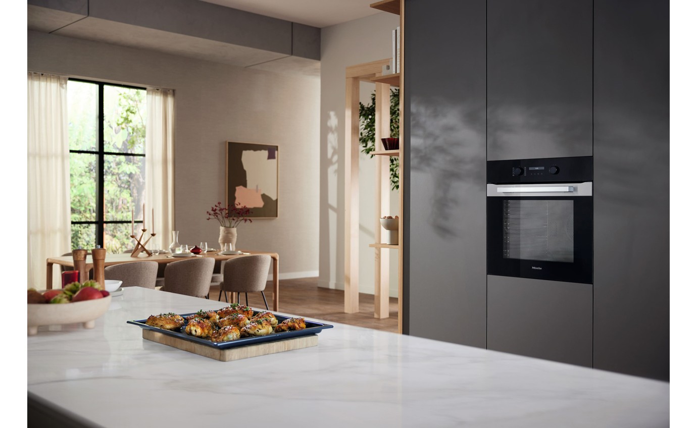 Miele 60cm Built-in Oven (CleanSteel) H2861BCS
