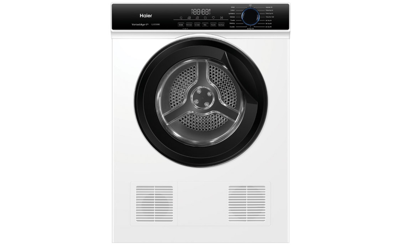 Haier 6kg Sensor Vented Dryer HDV60AWW1