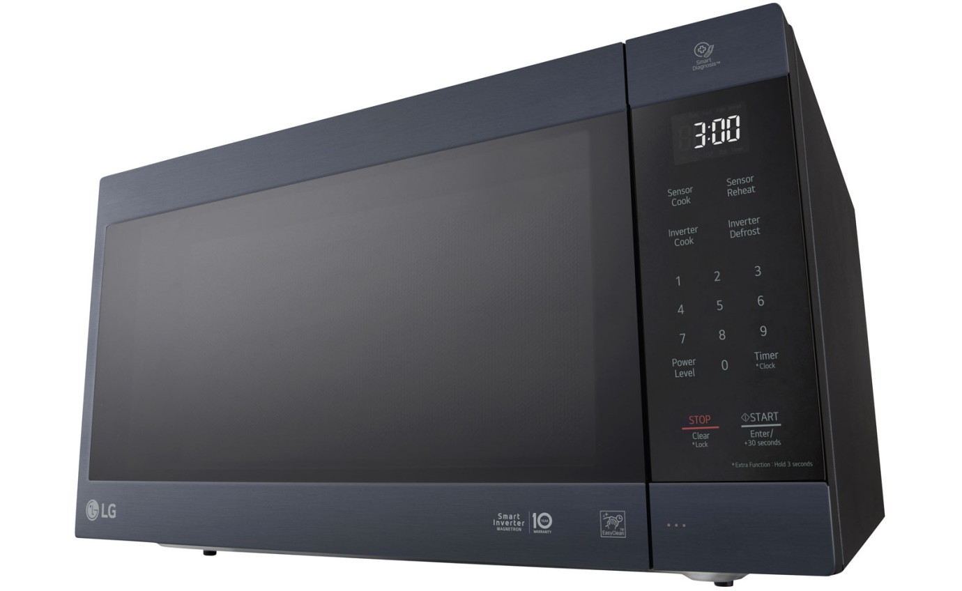 LG 56L 1200W NeoChef® Smart Inverter Microwave Oven (Matte Black) MS5696OMBS