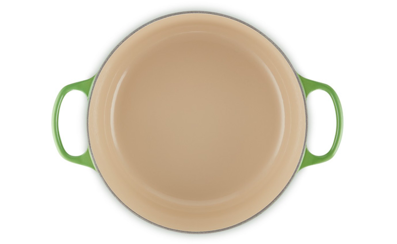 Le Creuset 28cm Cast Iron Round Casserole (Bamboo Green) 21177284082430