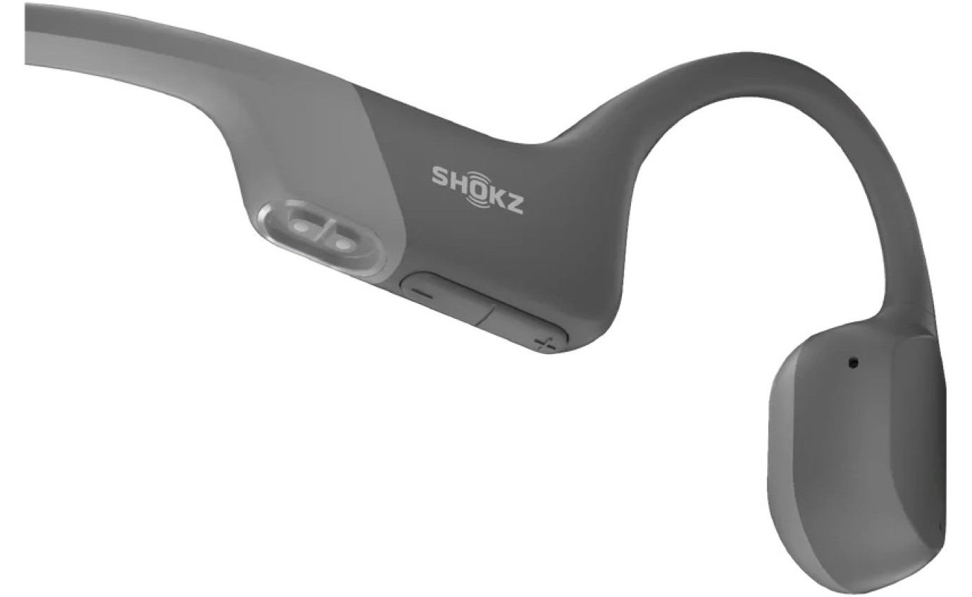 ⭐️美品⭐️ Shokz Open Run Gray S803 オープンラン Shokz OpenRun Bone-Conduction Open-Ear Sport Headphones with