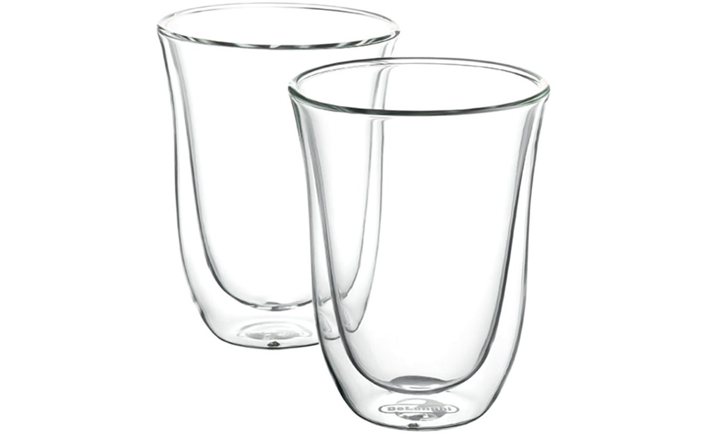 DeLonghi Latte Macchiato Glasses 220ml DBWALLLATTE