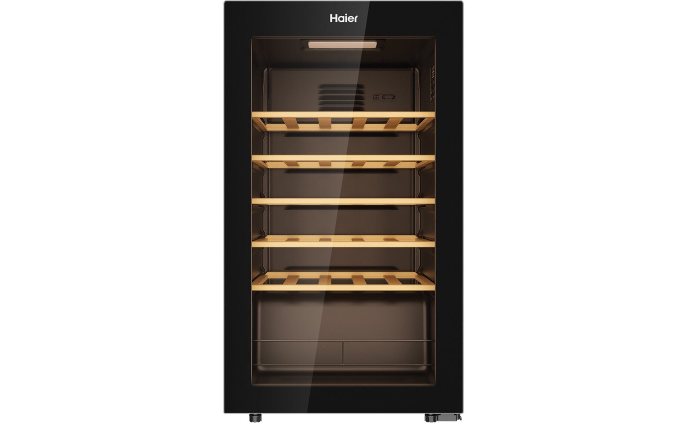 Haier 33 Bottle Wine Fridge (Black) HWC90UC