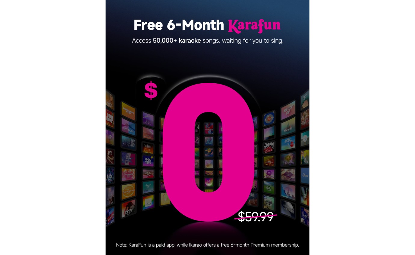 Ikarao Shell S1 Premium Portable Karaoke Machine IKSHELLS1