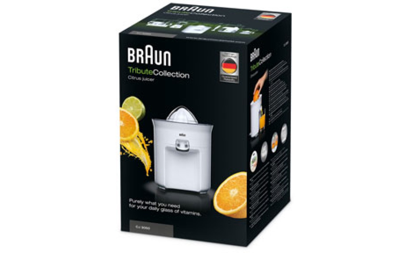 Braun TributeCollection Citrus Juicer CJ3050WH