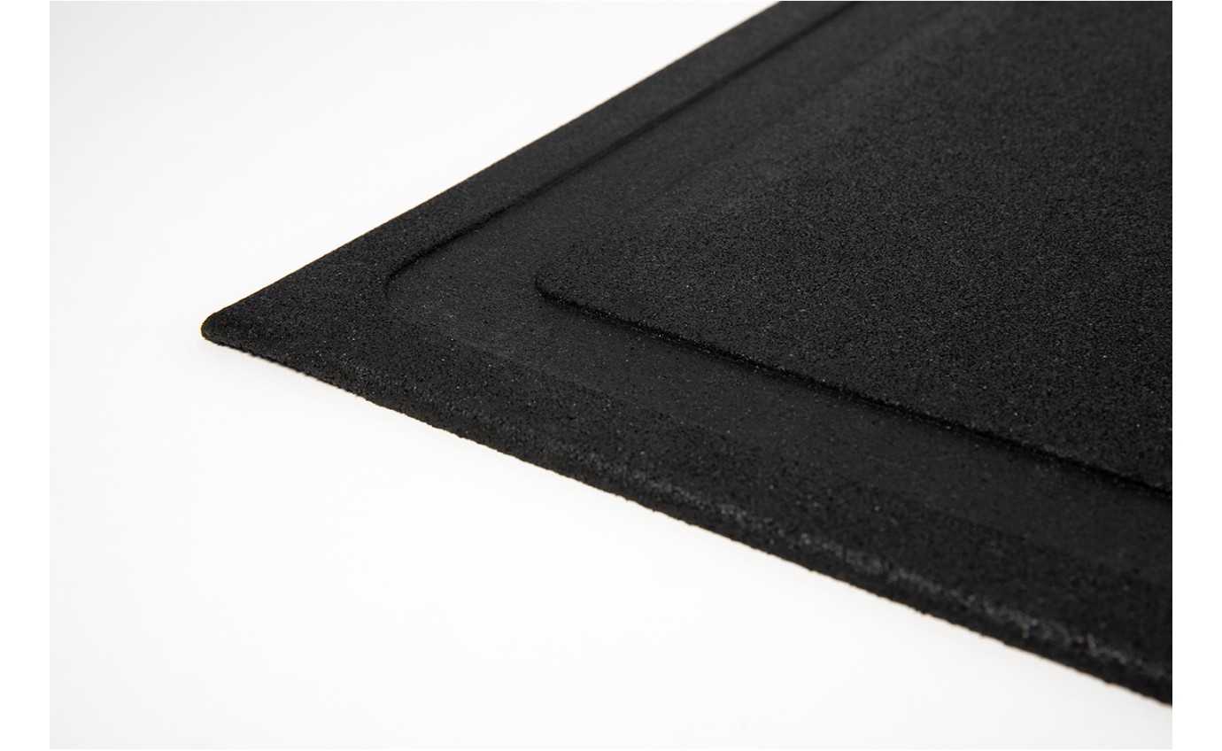 Unilux 60cm Universal Rubber Appliance Floor Mat (Black) ULX108