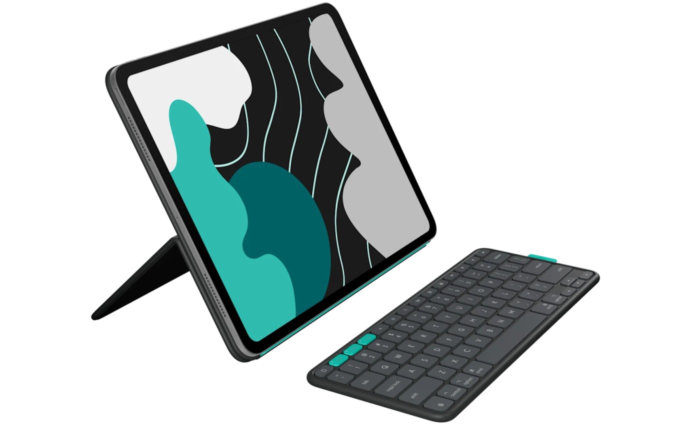 Logitech Flip Folio for iPad Pro 13 inch M4 & Air 13 inch M2/M3 (Graphite) 920013394