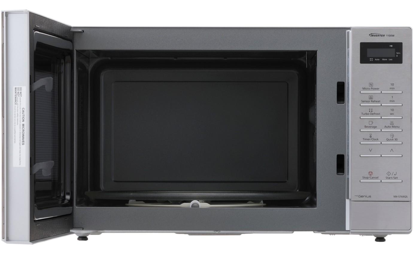 Panasonic 32L 1100W Inverter Microwave (Stainless Steel) NNST69QSQPQ