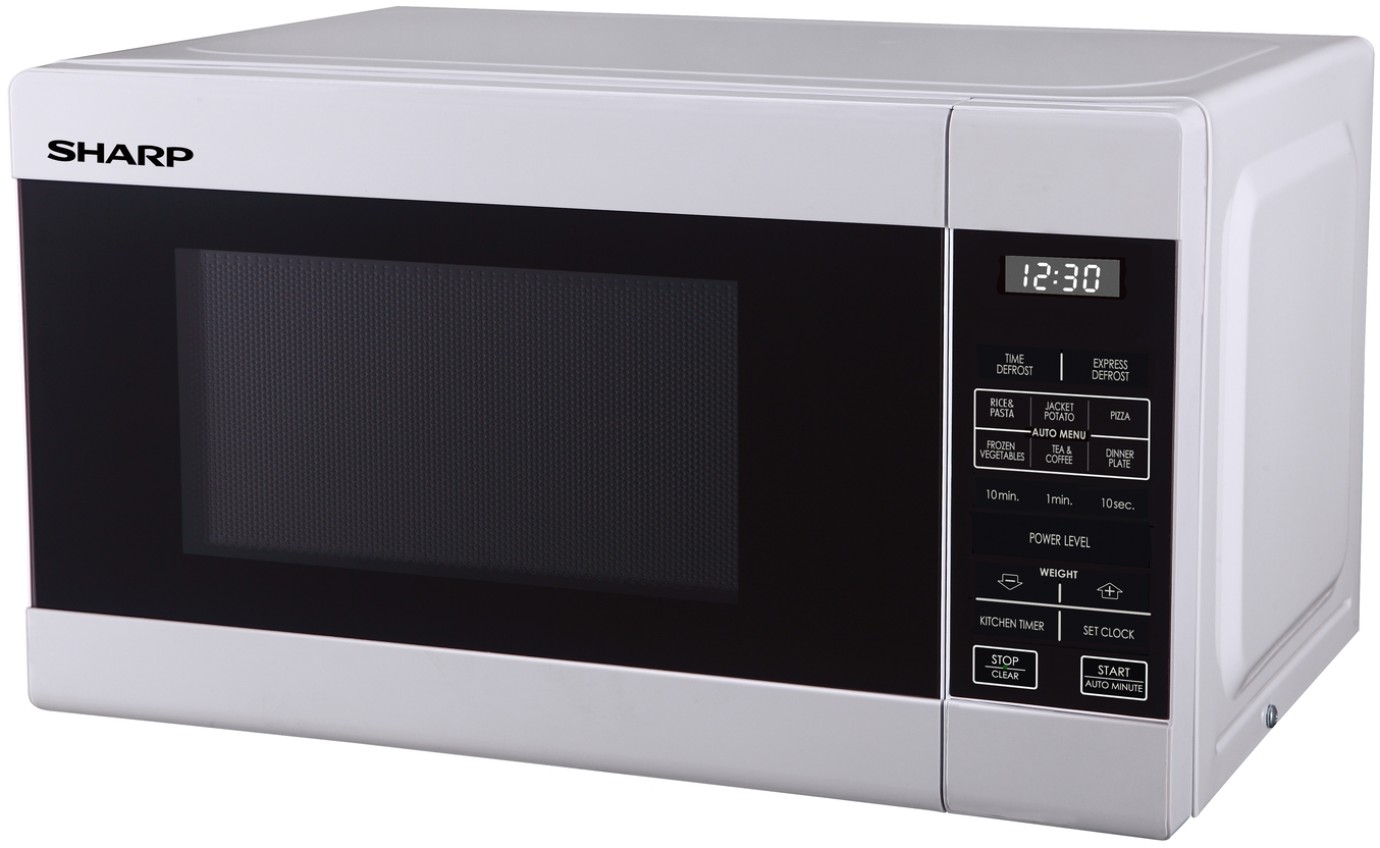 Sharp 20L 750W Compact Microwave Oven (White) R211DW