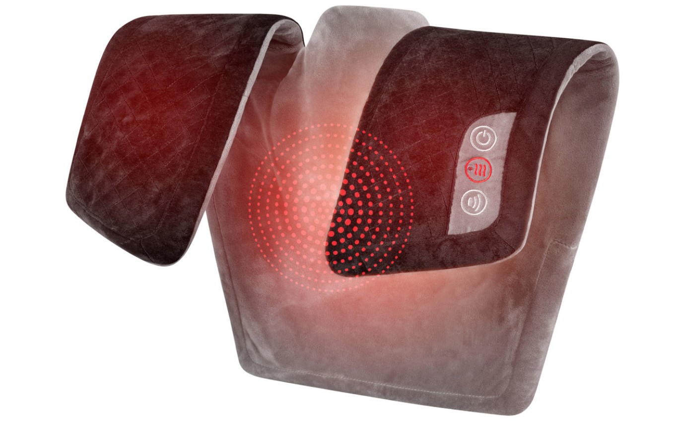 Homedics Comfort Neck & Shoulder Vibration Massager + Heat CMWRP325HAU