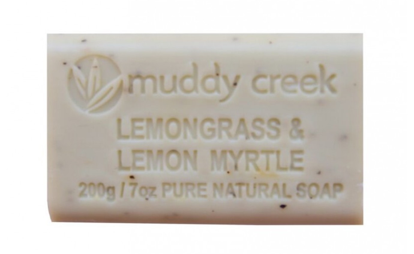 Muddy Creek Lemongrass & Lemon Myrtle Soap LEMONGRASS