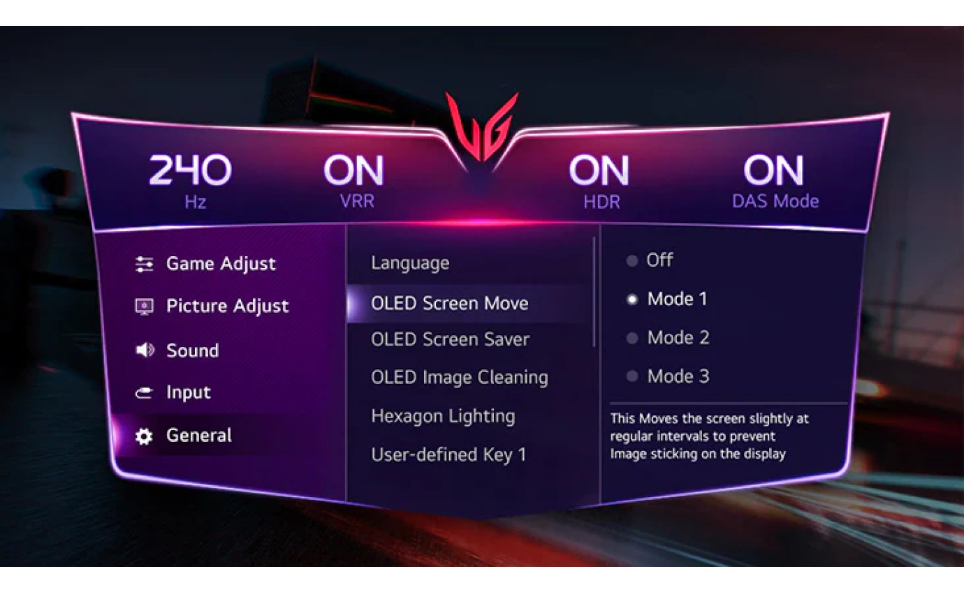 LG 32 inch UltraGear&trade; 240Hz 0.03ms HDR10 Dual-Mode OLED Gaming Monitor 32GX870ABAAU