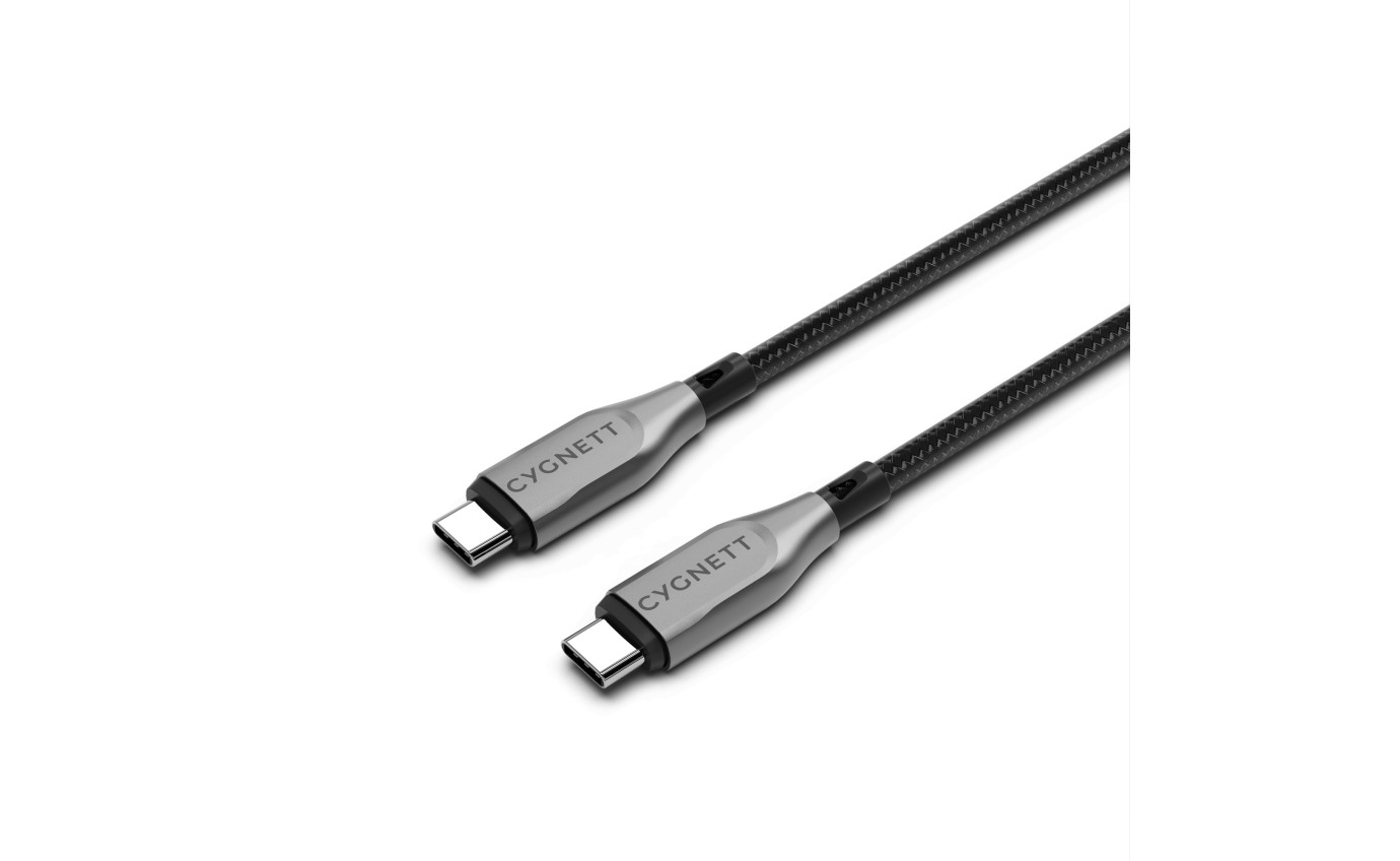 Cygnett Armoured USB-C to USB-C Cable 1m (Black) 11901317520