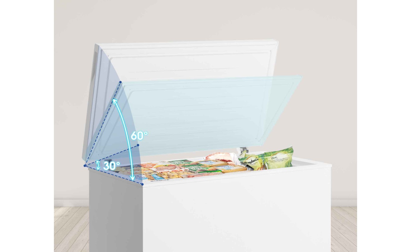 Hisense 200L Hybrid Chest Freezer (White) HRCF201