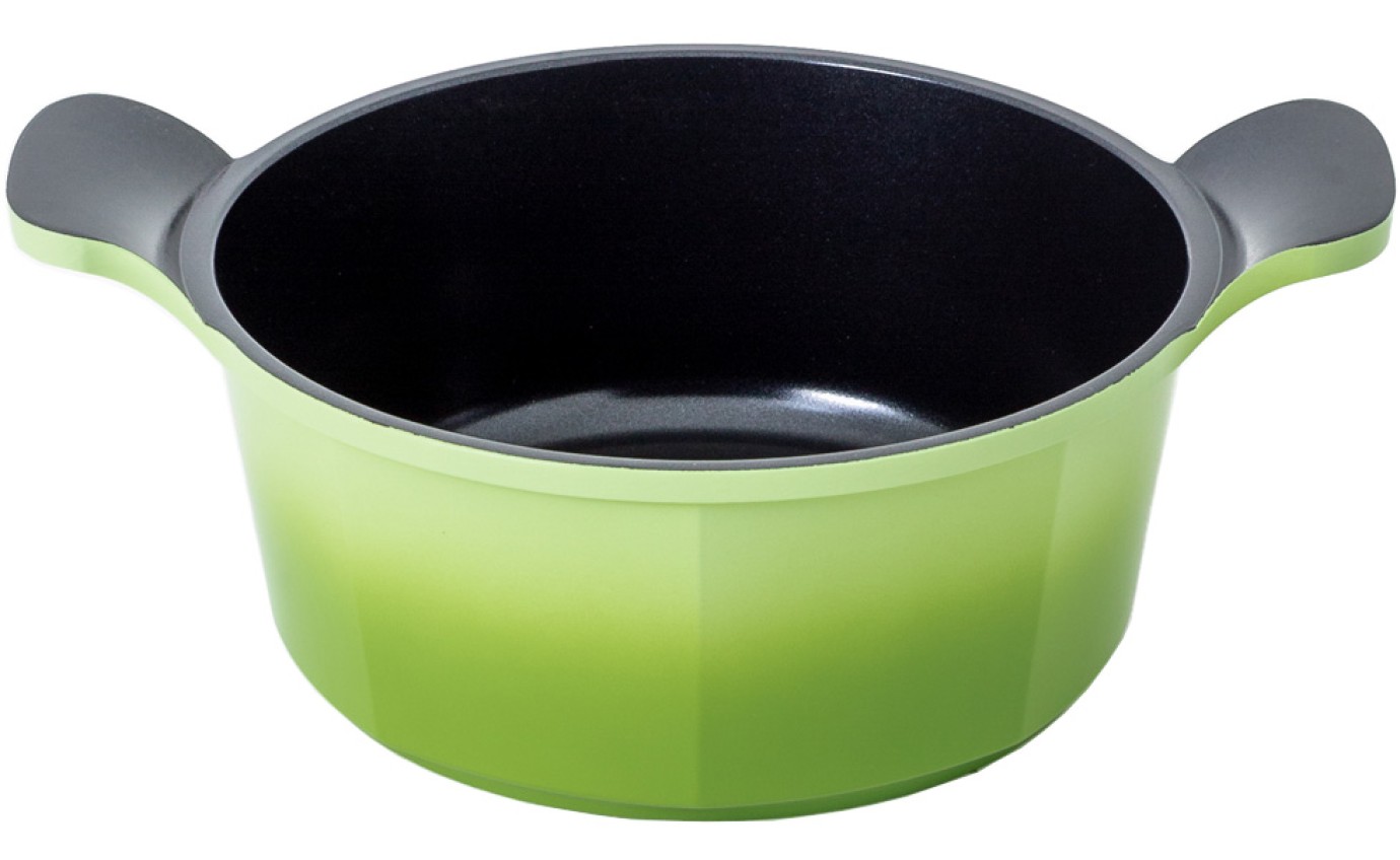 Neoflam 20cm Venn Casserole Induction Green ECVEC20I