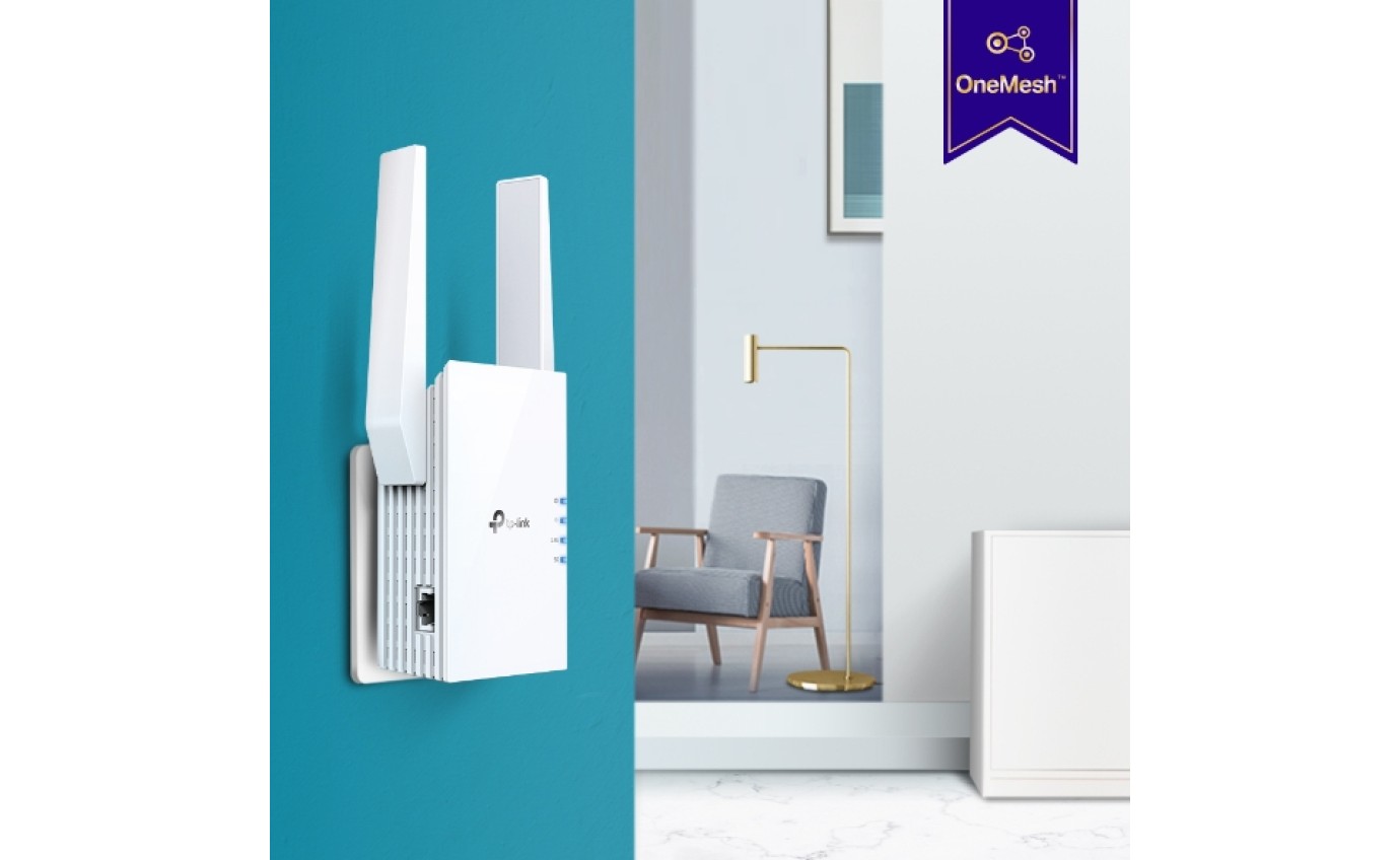 TP-Link AX1800 Wi-Fi Range Extender RE605X