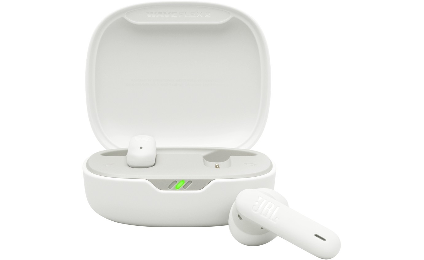 JBL Wave Flex 2 True Wireless In-Ear Headphones (White) JBLWFLEX2WHT