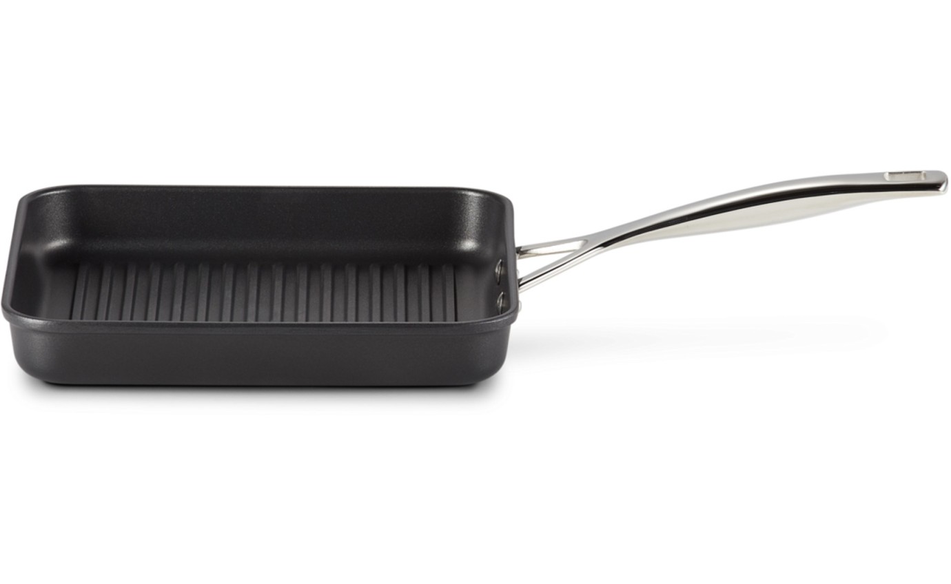 Le Creuset Toughened Non-Stick Square Grill with Handle 52102280010202