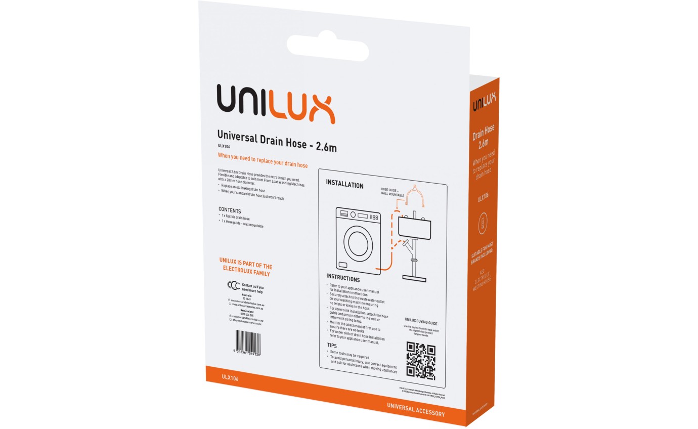 Unilux Extension Drain Hose ULX106