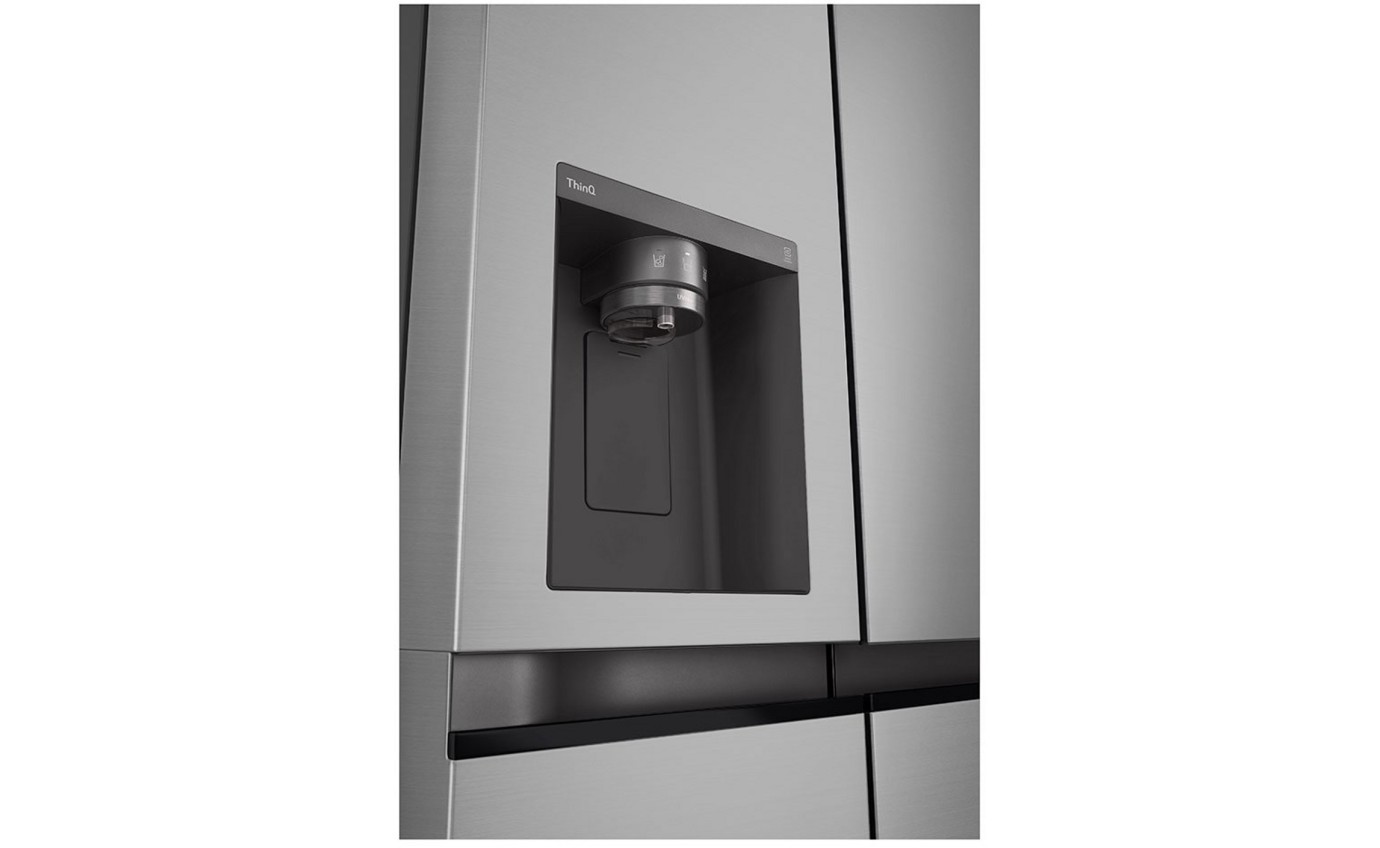 LG 635L Side by Side Fridge (Stainless Steel) GSL600PL