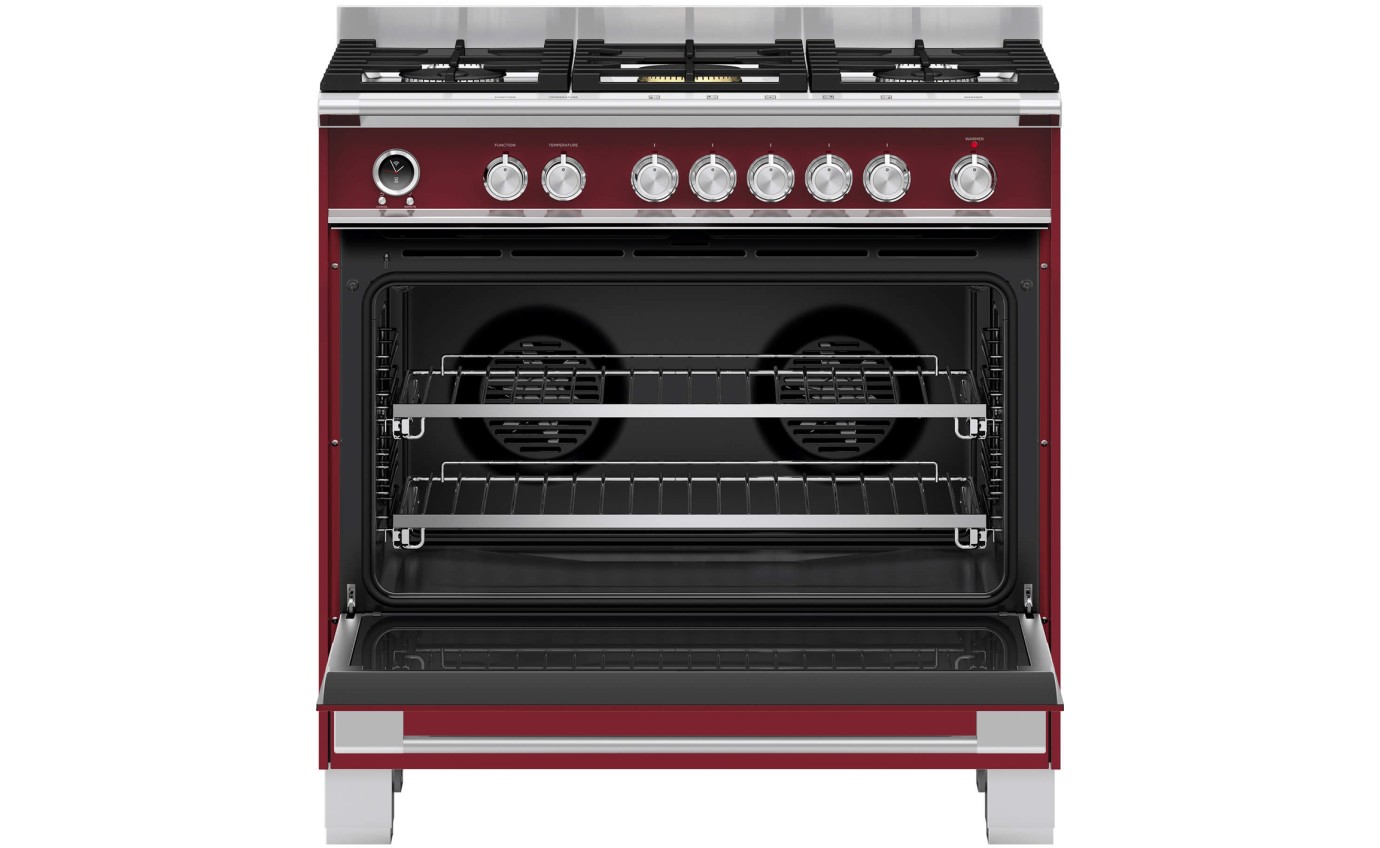 Fisher & Paykel 90cm Series 9 Classic 5 Burner Dual Fuel Pyrolytic Cooker OR90SCG6R1