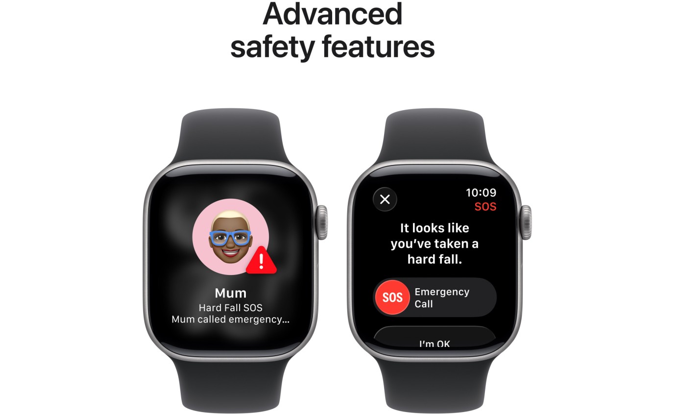 Apple Watch Series 11 GPS 42mm Space Grey Aluminium Case with Black Sport Band (M/L) MEQX4XA