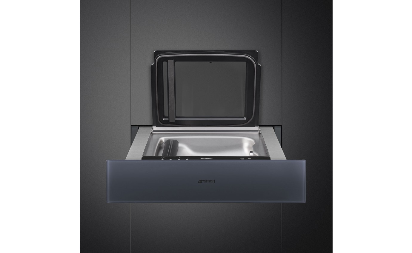 Smeg 15cm Linea Vacuum Drawer (Neptune Grey) CPV115G