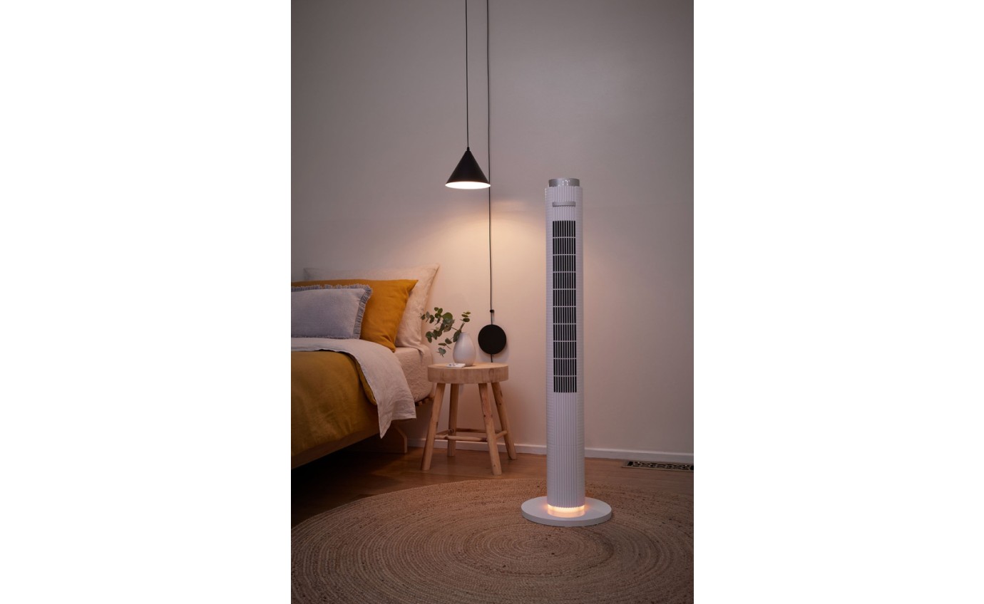 Dimplex 117cm Tower Fan with Night Light DCTF117NL