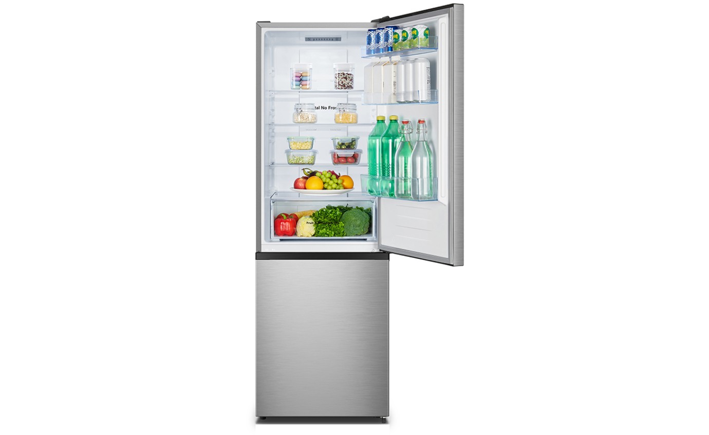 Hisense 292L Bottom Mount Fridge (Stainless Steel) HRBM292S