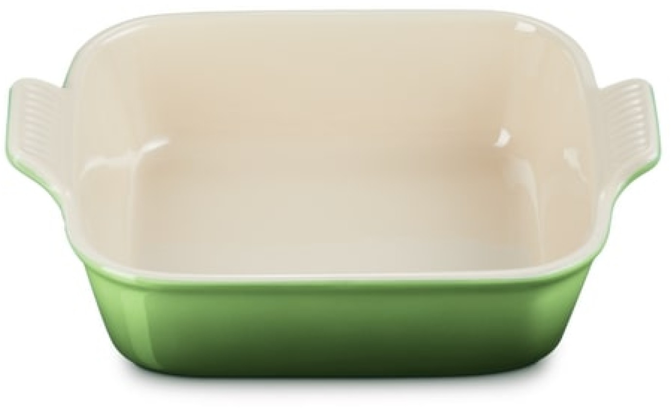 Le Creuset 23cm Stoneware Heritage Square Dish (Bamboo Green) 61114234080006