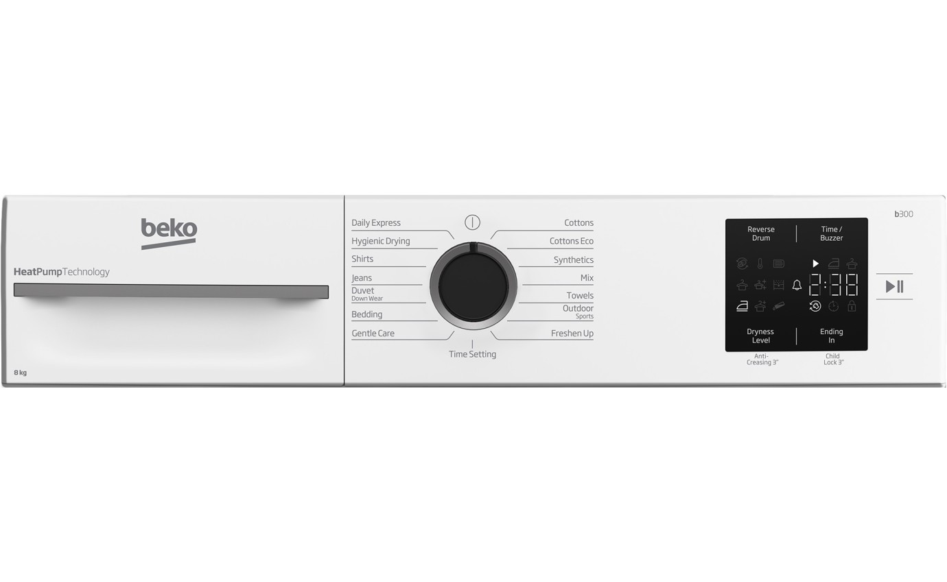 Beko 8kg Heat Pump Dryer BDPB8010W