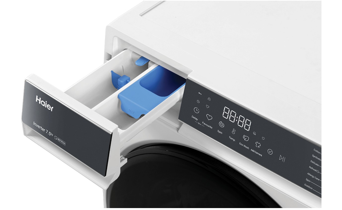 Haier 7.5kg 300 Series Front Load Washing Machine (White) HWF75KW1