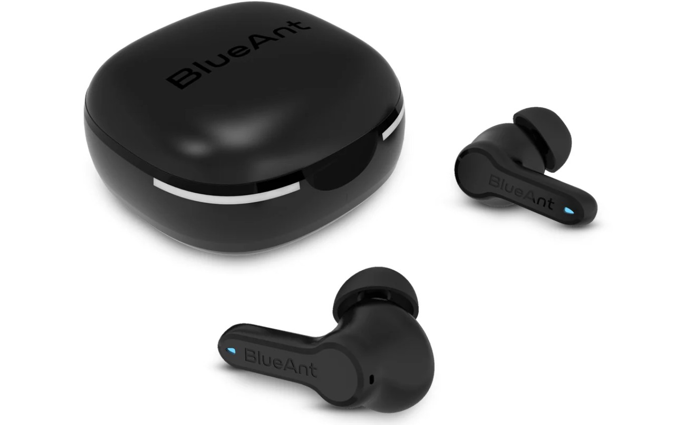 BlueAnt Pump Air ANC Noise Cancelling Earbuds (Black