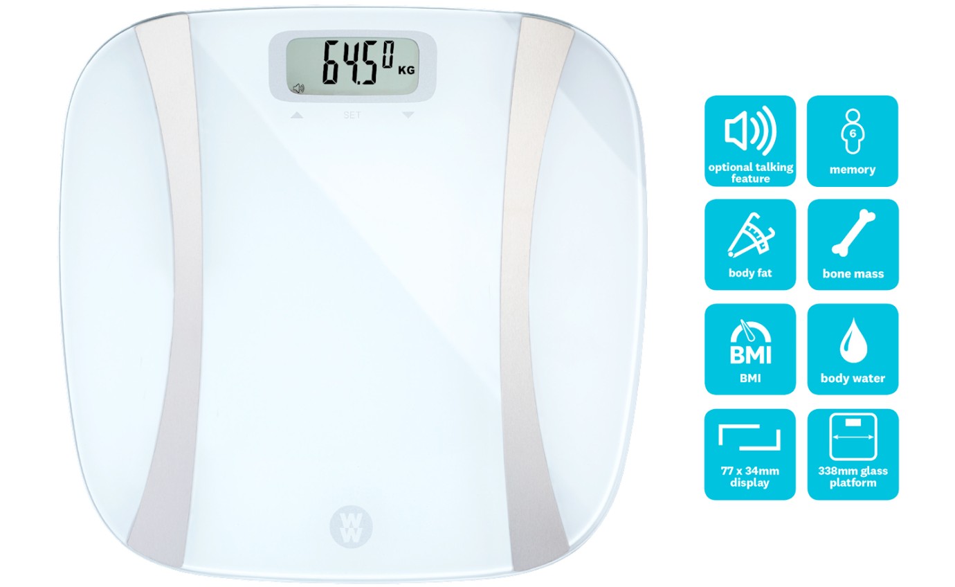 WeightWatchers IQ Body Analysis Smart Scale WW195A