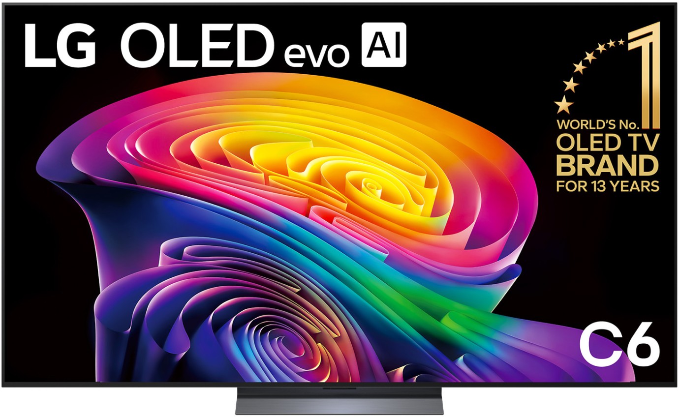 LG 77 inch C6 OLED evo AI 4K Smart TV OLED77C6PSA