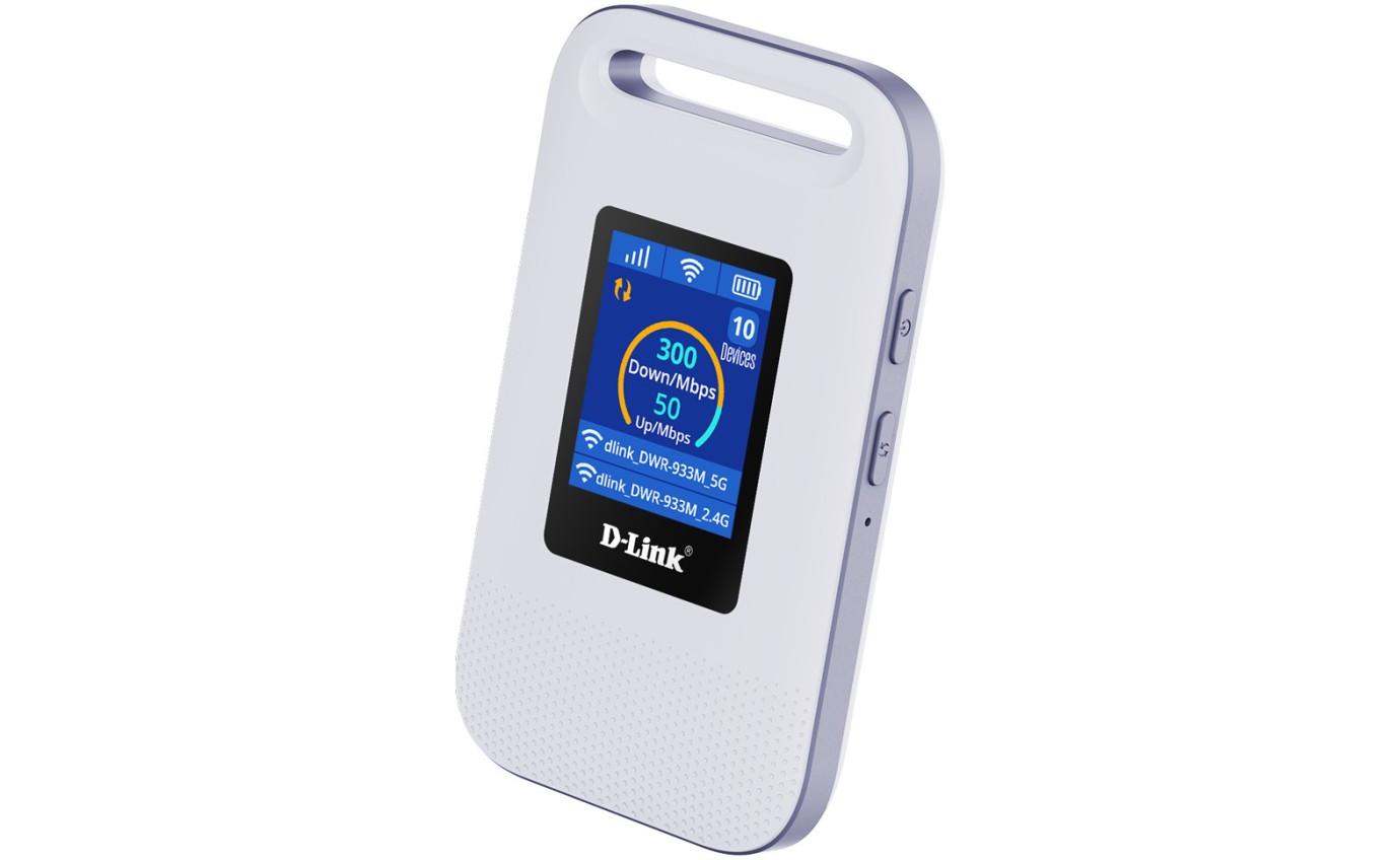 D-Link 4G+ Cat6 Wi-Fi 6 Mobile Hotspot DLDWR933M