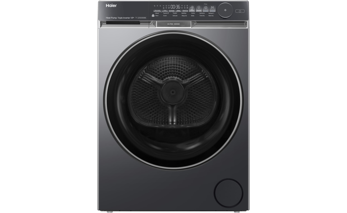 Haier 10kg Heat Pump Dryer (Dark) HDHP10DB1