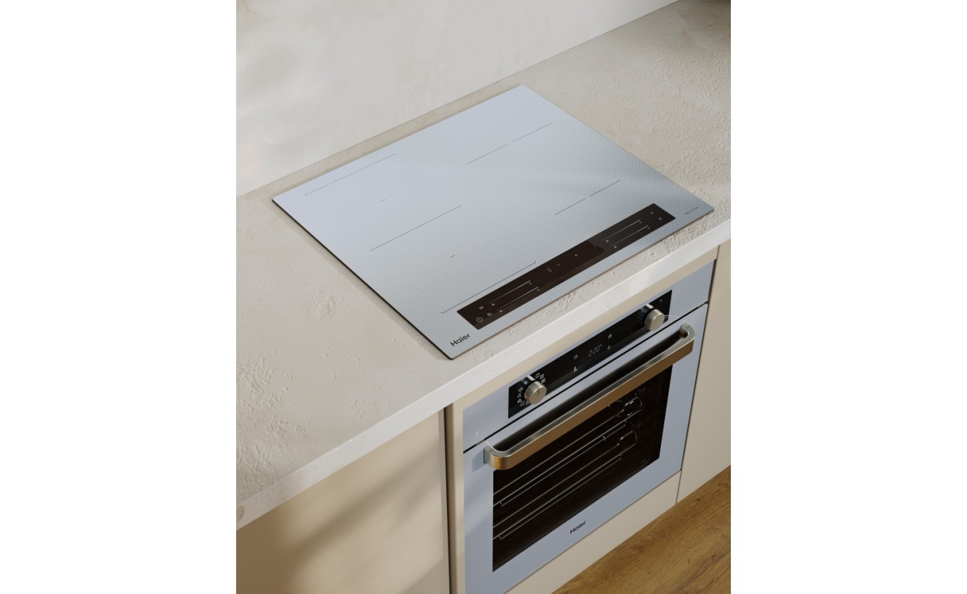 Haier 60cm 500 Series Induction Cooktop (Grey Glass) HCI604FTG4