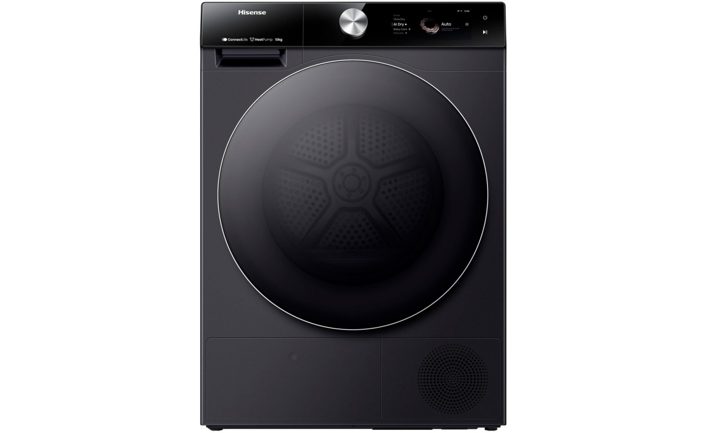 Hisense 10kg Series 9 Heat Pump Dryer (Charcoal Black) HDFS10HPB