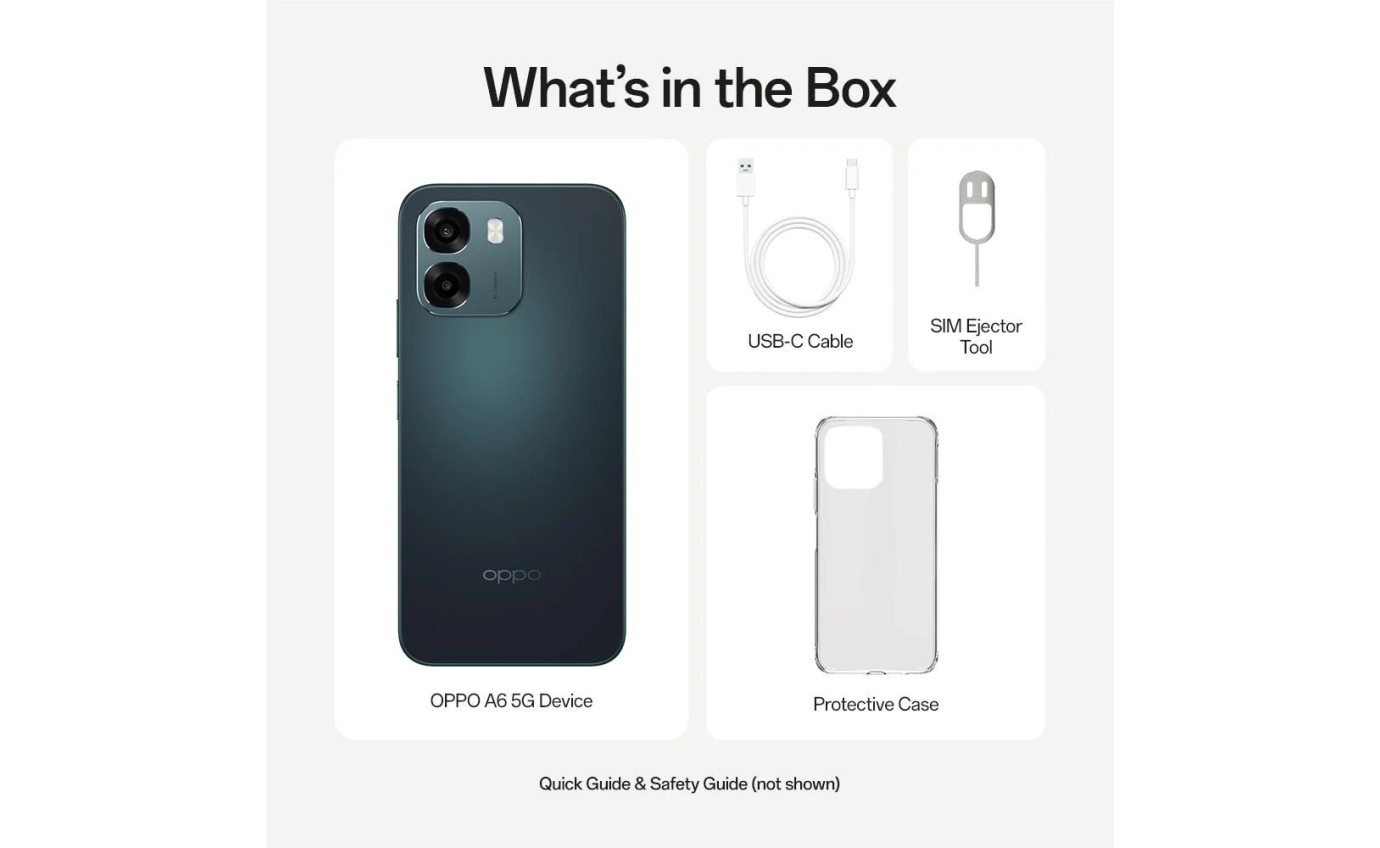 OPPO A6 5G 256GB (Sapphire Black) P02238701