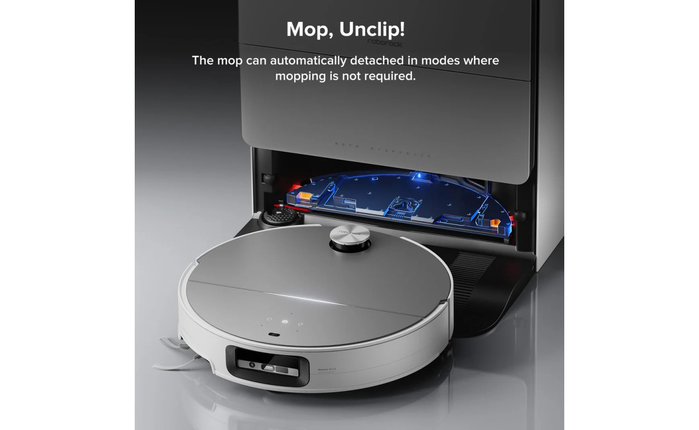 Roborock Saros 10 Robotic Vacuum (Black) RRS105203BLK