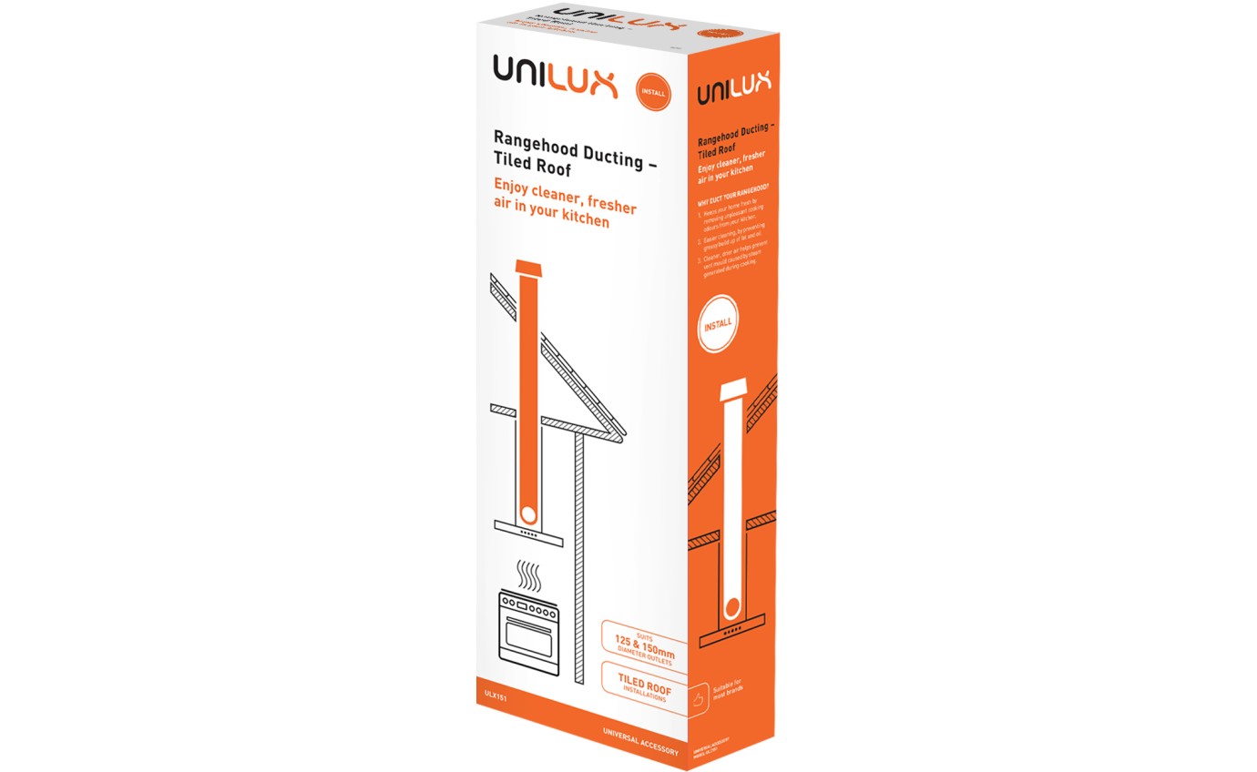 Unilux Universal Rangehood Ducting (Tiled Roof) ULX151